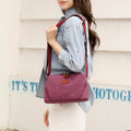 Lightweight Canvas Crossbody Bag for Women | Small Shoulder Purse