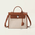 Women's elegant top-handle crossbody bag