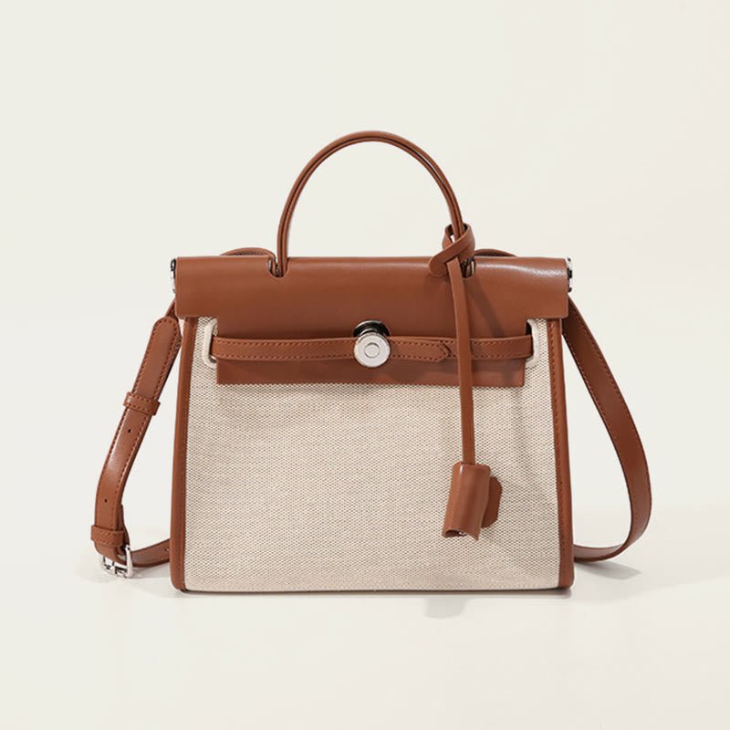 Women's elegant top-handle crossbody bag