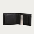 Minimalist Multi - Slot Bifold Card Holder RFID Blocking Wallet with Cash Clip