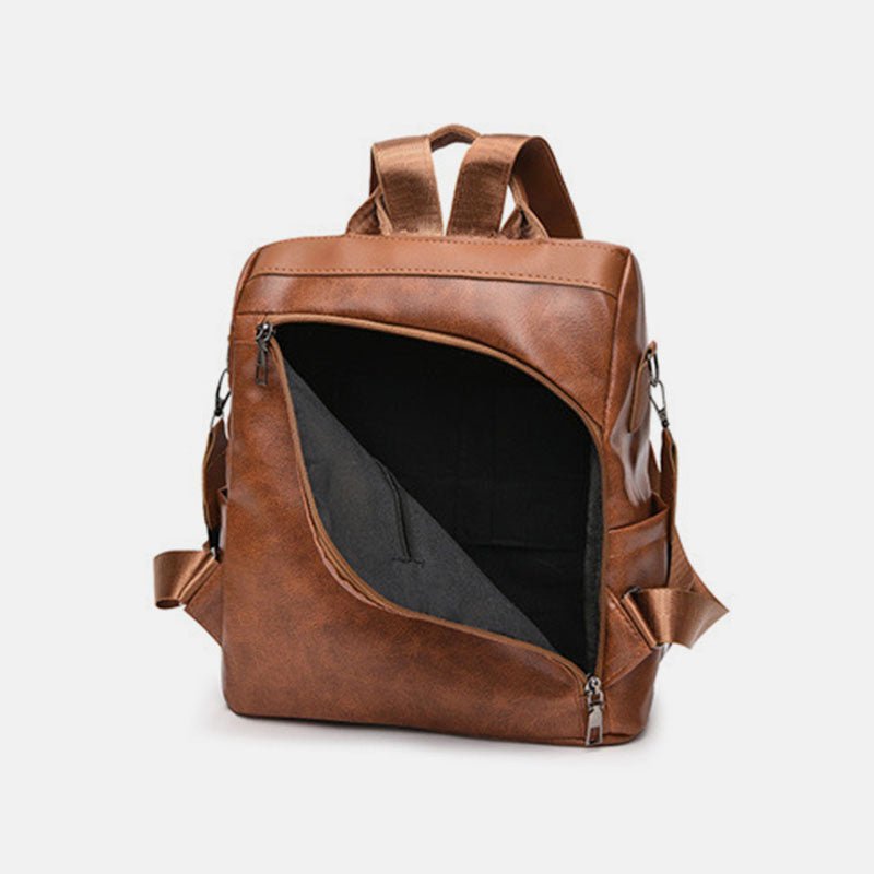Women's anti-theft travel backpack purse