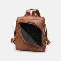 Women's Anti - theft Leather Backpack – Stylish & Secure Travel Handbag