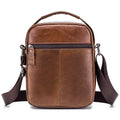 Genuine Leather Vintage Crossbody Bag for Men – Stylish Shoulder Bag