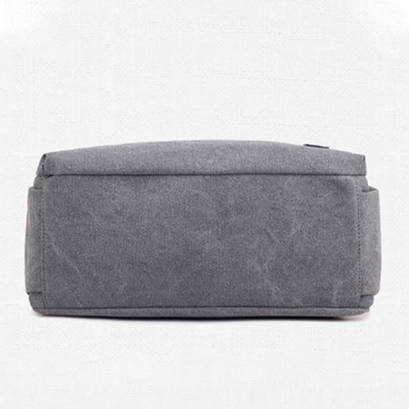 Women's Canvas Hobo Handbag – Multi - Pocket Shoulder Tote & Crossbody Bag