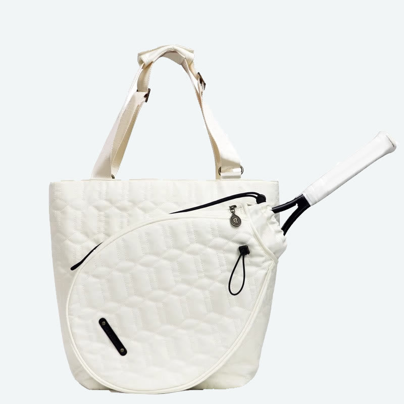 Women's nylon badminton racket shoulder bag