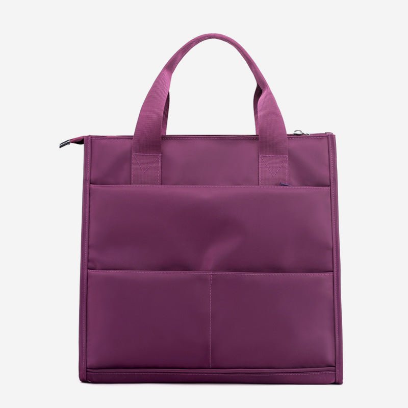 Unisex Lightweight Multi - Pocket Waterproof Tote Bag – Ideal for Daily Use, Travel & Business