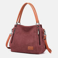Large Capacity Casual Canvas Crossbody Bag for Women – Stylish & Practical