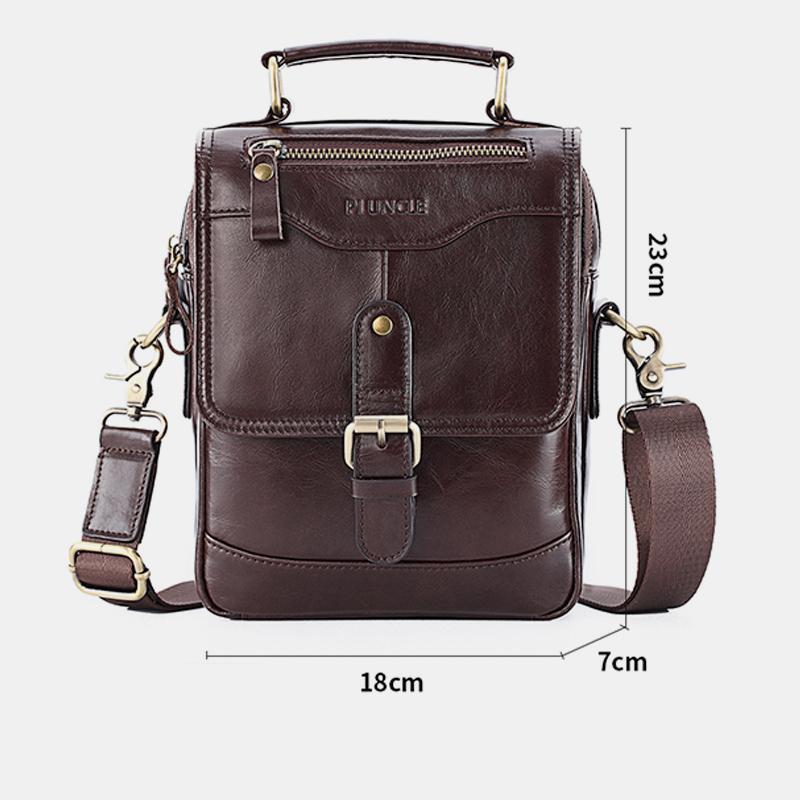 Vintage High Capacity Messenger Bag – A Timeless Classic for the Modern Man