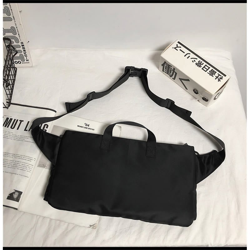 Men’s Sports Waist Bag – Large Capacity Leisure Crossbody Bag
