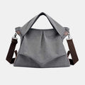 Large Capacity Canvas Handbag for Women – Crossbody Tote & Hobo Bag