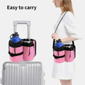 Portable Water Bottle Holder Pouch with 2 Bottle Pockets – Adjustable Carrier for Travel, Sports, and Daily Use