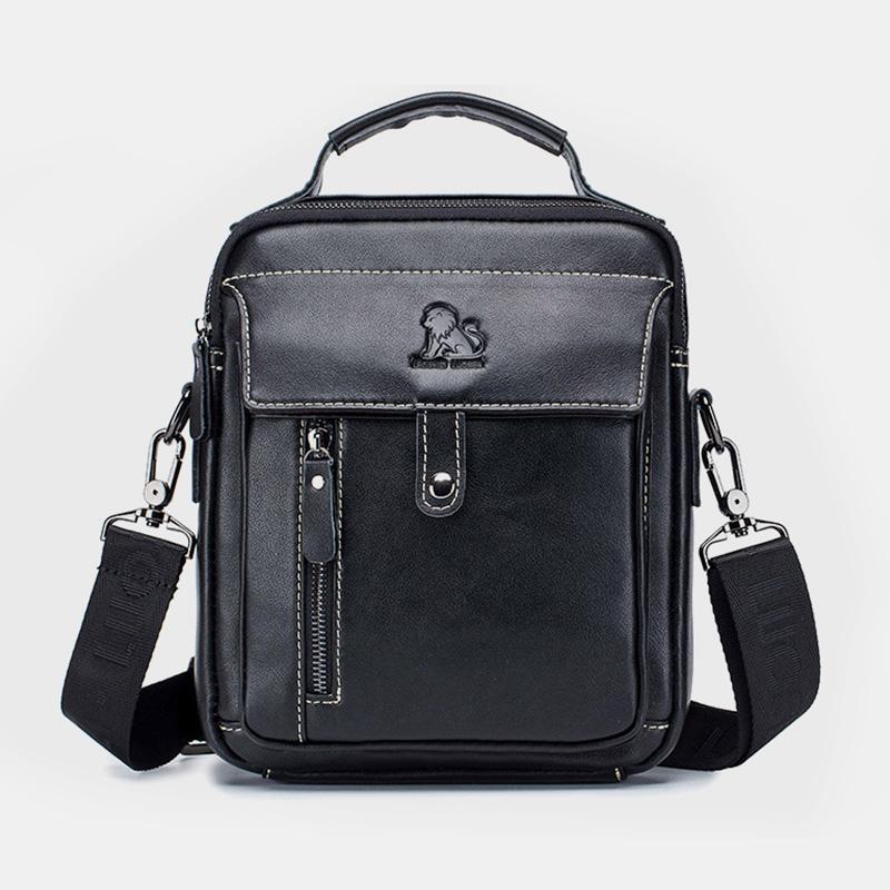 LargeCapacity RealLeather Multifunctional Crossbody Bag