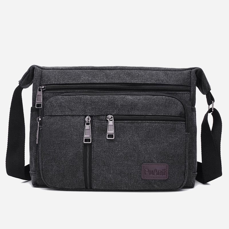 Crossbody Bag for Men | Vintage Outdoor Canvas Business Shoulder Bag