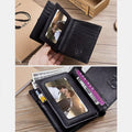 RFID Protection GenuineLeather Multi - Slot Wallet