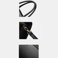 Vintage Women's Top - Handle Satchel Purses Work Tote Shoulder Bag with Long Strap