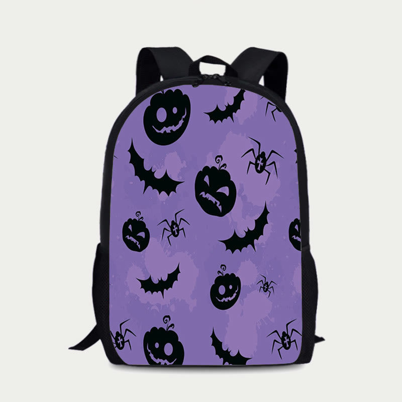 Funny pumpkin Halloween backpack