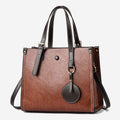 PU Handbag Crossbody Bag for Women – Multi - compartment Tote Shoulder Bag Purse