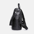 Women’s Leather Convertible Backpack Purse – Anti - Theft Travel Daypack & Shoulder Bag