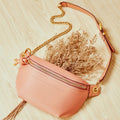Genuine Leather Large Capacity Crossbody & Waist Bag for Women – Stylish & Versatile