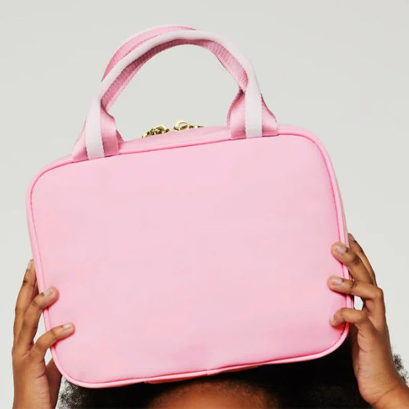 Waterproof insulated nylon lunch bag
