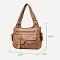 Women Handbags and Purse – Large Double Compartment Hobo Bag Tote