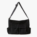Multi - Pocket Canvas Crossbody Bag for Women | Retro Lightweight Shoulder Bag