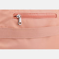 Lightweight Embossed Embroidery Backpack with USB Charging Port – Perfect for Women on the Go