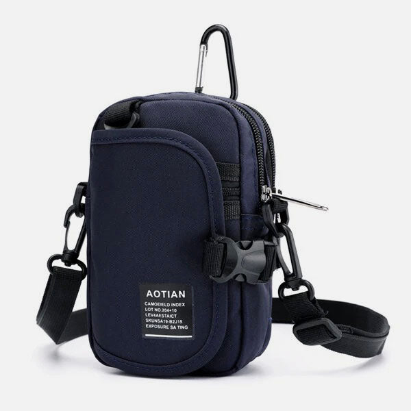 Waterproof Multifunction Solid Crossbody Bag – The Ultimate Daily Companion