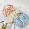Soft PU Leather Dumpling Cloud Handbag – Women’s Top Handle Hobo Bag Clutch