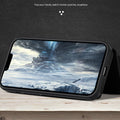 RFID Blocking Phone Case Wallet with Card Holder Kickstand for iPhone