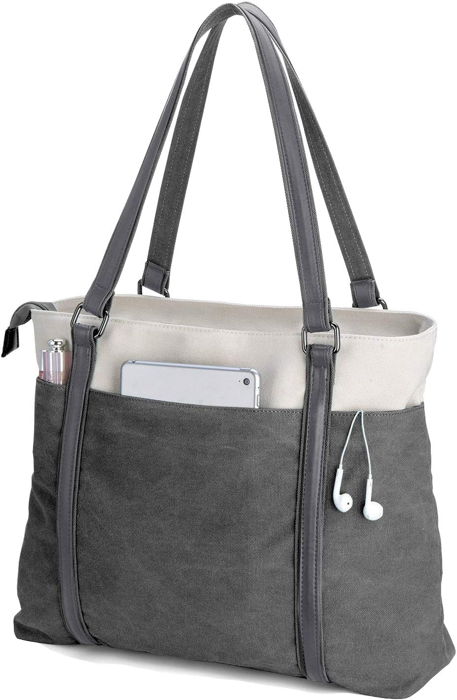 Women's 15.6-inch laptop tote bag for work