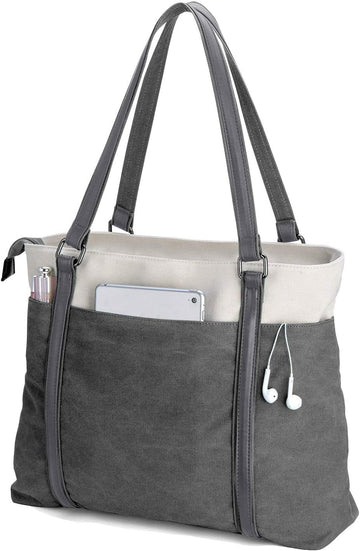 Women's 15.6-inch laptop tote bag for work