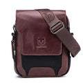 Genuine Leather Business Crossbody Bag for Work, Travel & Daily Use