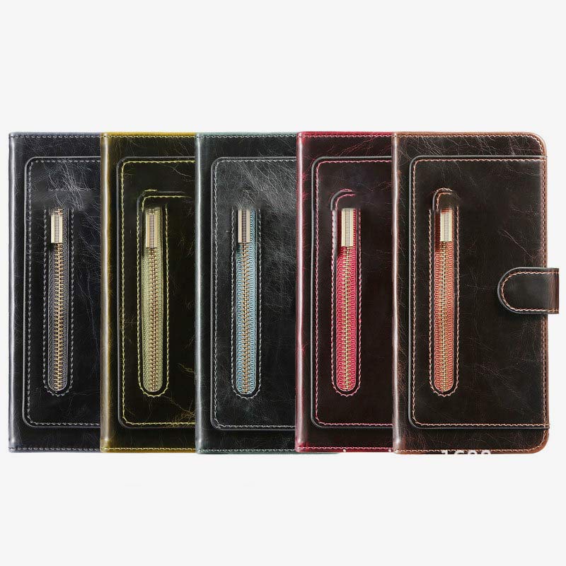 Wallet Case for iPhone - PU Leather Durable Phone Case with Card Slot