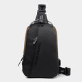 Waterproof Sling Bag for Men – Multi - Functional Chest Bag with USB Charging Port for Hiking, Cycling, and Travel