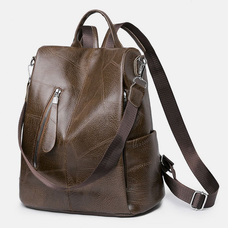 Women's convertible anti-theft backpack purse
