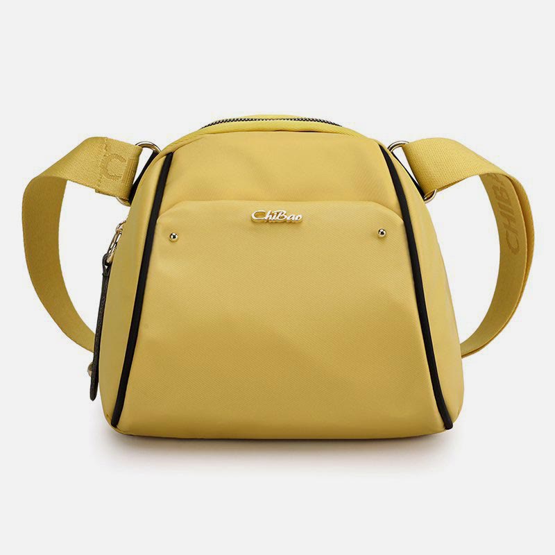 Simple Crossbody Bag for Women – Large Capacity Nylon Outing Bag for Daily Use & Shopping