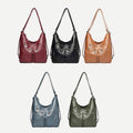 3 - Way Use Backpack Multi - Pocket Leather Zip Crossbody Shoulder Bag
