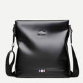 Men's soft PU leather crossbody messenger bag