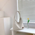 Simple leather tote bag👜