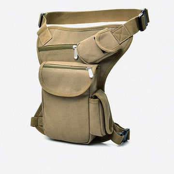Tactical leg bag for riding