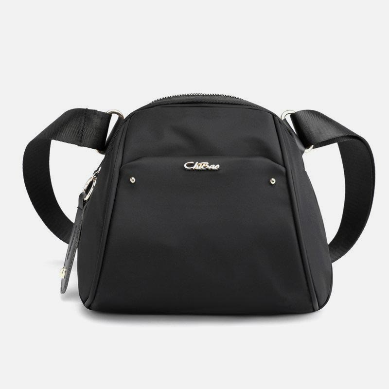 Simple Crossbody Bag for Women – Large Capacity Nylon Outing Bag for Daily Use & Shopping