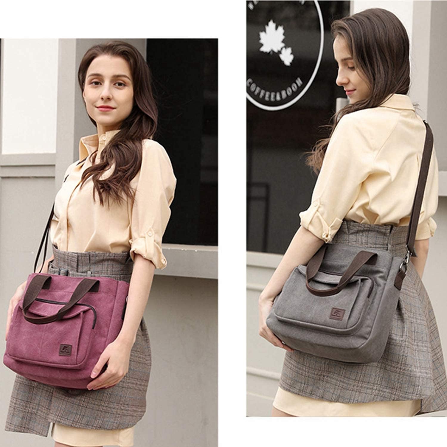 Versatile Women's Canvas Bag: A Stylish Small Bag for Work and Beyond