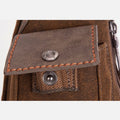 Large Canvas Chest Bag – Men’s Outdoor Sports Crossbody Sling Backpack