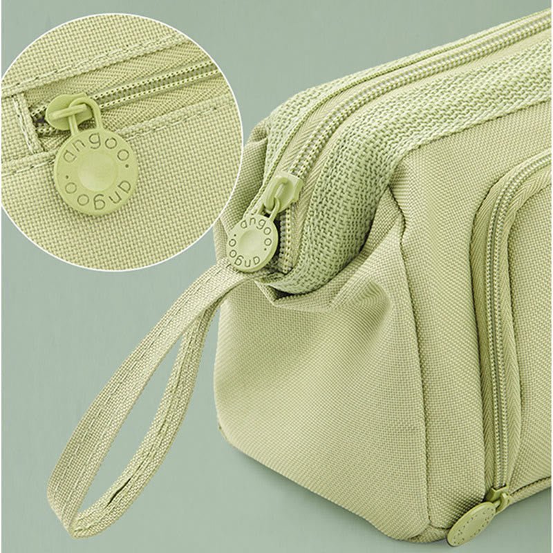 Multifunctional Double Layer Large Capacity Pencil Case for Study & Organization