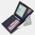 RFID Protection GenuineLeather Multi - Slot Wallet