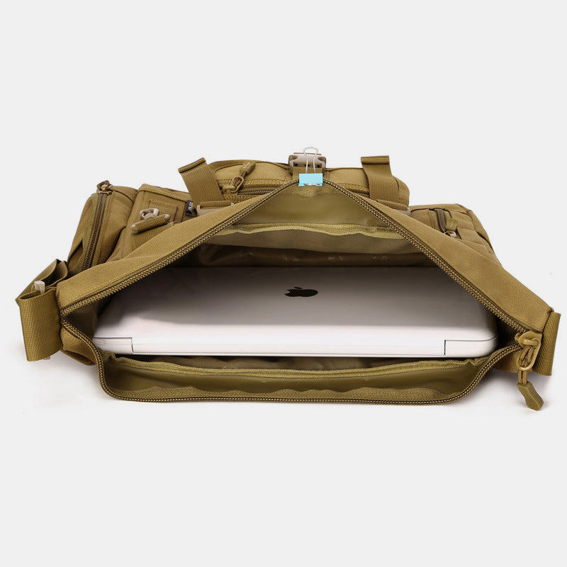 Waterproof tactical multi-pocket crossbody bag