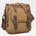 Retro Canvas Messenger Bag for Men – Crossbody Shoulder Bag for Business & Travel