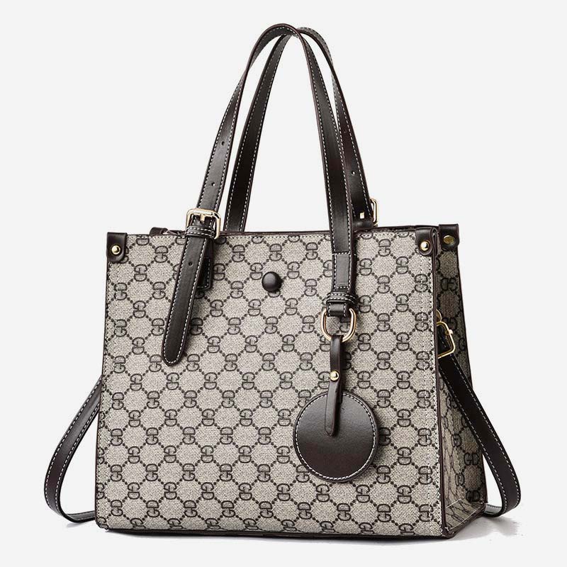 PU Handbag Crossbody Bag for Women – Multi - compartment Tote Shoulder Bag Purse