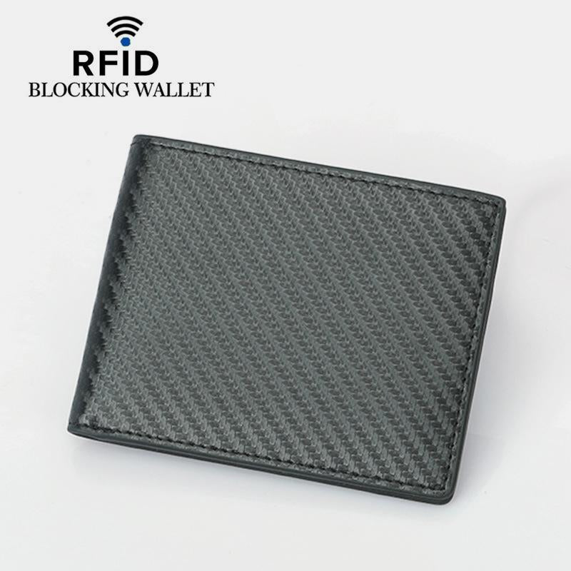 Genuine Leather RFID Blocking Slim Wallet